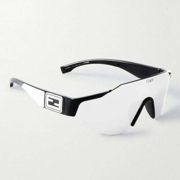 NEW Fendi - Frameless Acetate Sunglasses  FE40088U-Y 01C - Picture 3 of 5